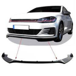 DOKŁADKA SPOILER  VW GOLF 7 GTI 12- CZARNY POŁYSK
