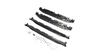 Stopnie boczne z aluminium Black W/Light MERCEDES GLE C167 2019-obecnie