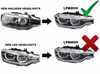 Lampy reflektory FULL LED do BMW F30 F31 LCI 15-18
