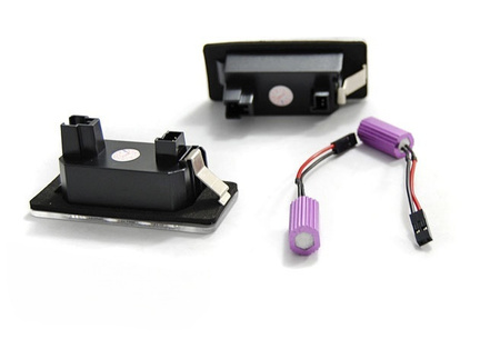Lampki rejestracji 3xLED do VW Golf VI Variant / Jetta VI / Passat B6,B7 Variant /Sharan II 
