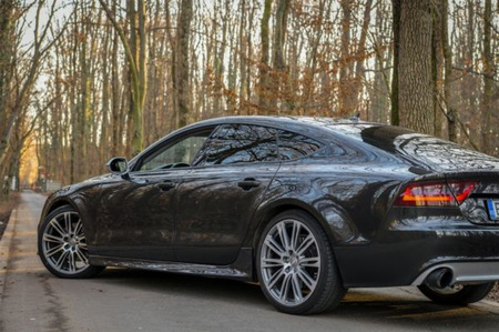 SPOILERY PROGOWE PROGI AUDI A7 10-2/18 LOOK RS7