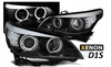 Lampy Xenon black ringi led do BMW E60 e61 05-07