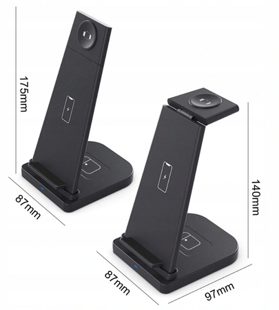 Ładowarka bezprzewodowa 15W - iPHONE AIRPODS WATCH
