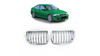 Grill sportowy pojedyncze żeberka All Chrome BMW 3 E46 Compact przed liftem 1998-2001