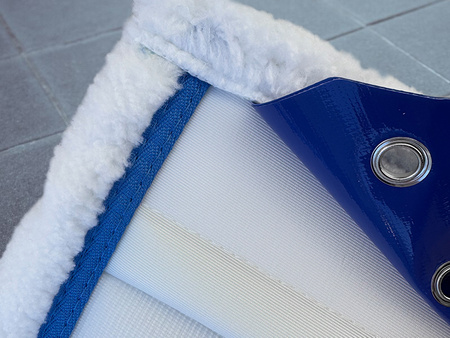 WKŁAD DO MOPA PŁASKIEGO NAKŁADKA PROFESJONALNA KIESZENIOWA CHŁONNA WYMIENNA ZAKŁADKA  100% BAWEŁNA DO CZYSZCZENIA MYCIA PODŁÓG