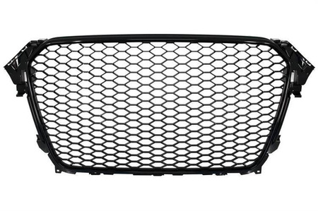 GRILL AUDI A4 B8 (2012-2015) RS DESIGN BLACK