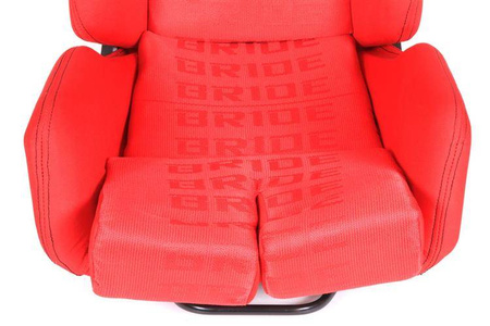Fotel sportowy LOW MAX K608 Welur Bride Red