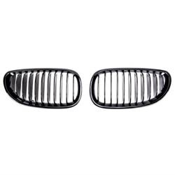 GRILL NERKI BMW E60 E61 03-10 SINGLE GLOSSY BLACK
