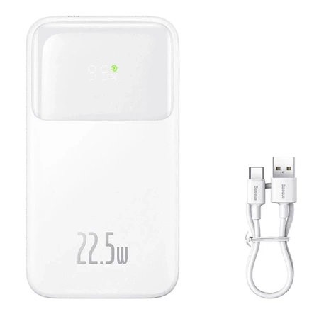 Powerbank Baseus Comet 10000mAh 22.5W (biały)