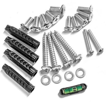 UCHWYT TELEWIZORA REGULOWANY WIESZAK U6 TV 32-7" DO 50 KG + ZESTAW MONTAŻOWY