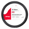 Pokrowiec nakładka na kierownicę samochodową M 37-39cm SWC-34-M AMIO-02807