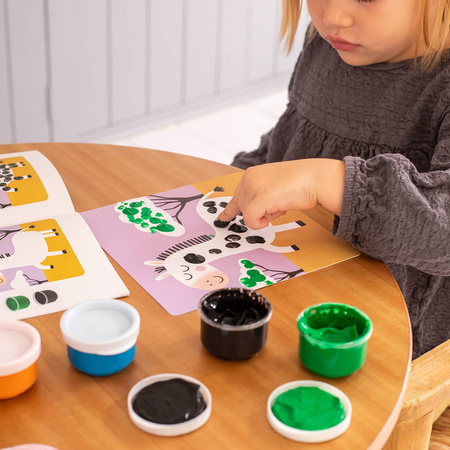 Mój pierwszy zestaw artystyczny Apli Kids - Malowanie palcami