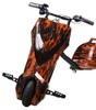 TRÓJKOŁOWY GOKART ELEKTRYCZNY SKUTER POJAZD DESKOROLKA HULAJNOGA DRIFTUJĄCA REGULOWANA LED WYŚWIETLACZ KLAKSON BLUETOOTH DLA DZIECI MŁODZIEŻY