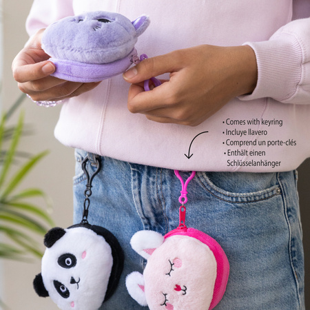 Portfelik z futerkiem Miquelrius - Kot