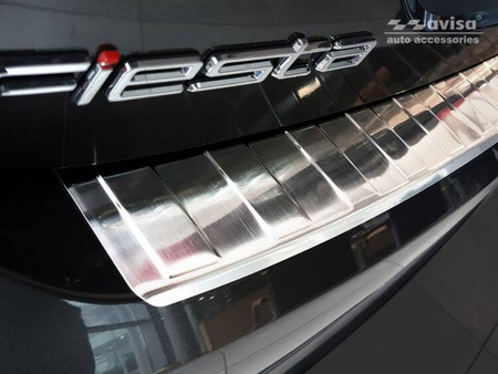 Nakładka na zderzak tylny do Ford Fiesta Mk8 (Stal)