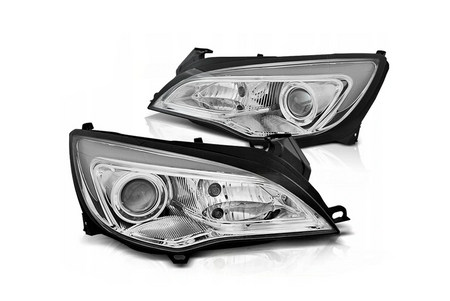Lampy Przednie Opel Astra J 10-15 Tube Light Chrom