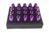 Nakrętki JBR 60mm M12 x1.5 PURPLE