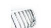 Grill sportowy pojedyncze żeberka All Chrome BMW 3 E46 Compact przed liftem 1998-2001