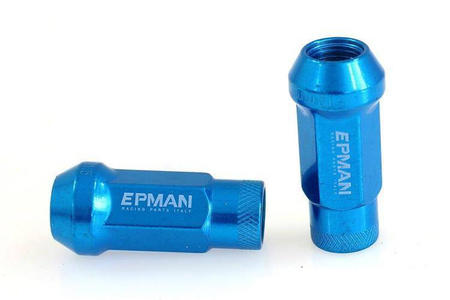 Nakrętki M12x1.25 Stal 48mm EPMAN Blue Stożek