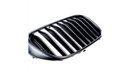 Grill sportowy pojedyncze żeberka Matt Black BMW 7 G11 G12 przed liftem 2015-2019