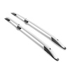 Relingi dachowe Fiat Doblo I 223 L1 2001-2010 Srebrny SHORT