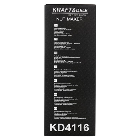 OPIEKACZ DO CIASTECZEK, ORZESZKÓW 1400W KD4116