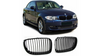 Grill sportowy pojedyncze żeberka Matt Black BMW 1 E81 E82 E87 E88 Facelift 2007-2011