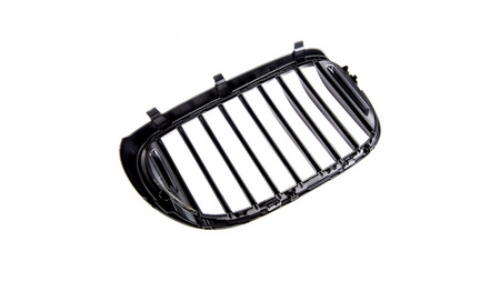 Grill sportowy pojedyncze żeberka Matt Black BMW 7 G11 G12 przed liftem 2015-2019