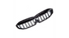 Grill sportowy podwójne żeberka Gloss Black  BMW 3 (G20) Sedan (G21) Touring przed liftem 2019-2022