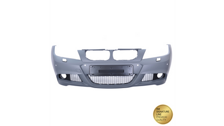 Przedni zderzak sport PDC SRA Lampy przeciwmgielne  BMW 3 (E90) Sedan (E91) Touring Facelift 2008-2011
