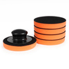 Zestaw gąbek do woskowania polerowania gąbki z uchwytem 125 mm 5 szt. AMIO-02903