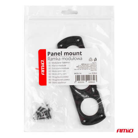 Ramka modułowa potrójna MOD-14 AMIO-02864