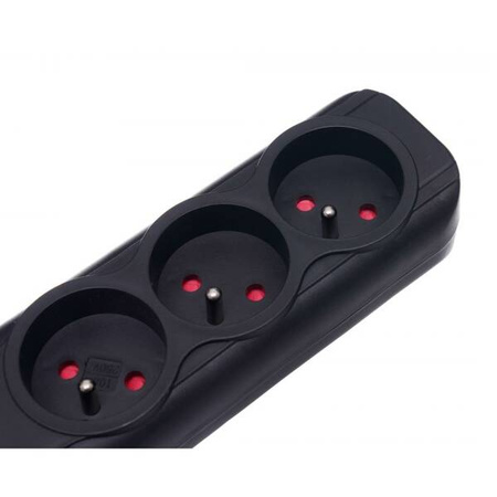 Przedłużacz z  USB 1,5m 3 gniazda KD4031