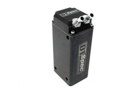 Oil catch tank 0.9L 15mm D1Spec Black Square