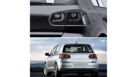 Zestaw Lamp Tylnych Dynamic LED Smoke VW GOLF VI 2008-2012