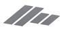 Progi One Line Hyundai ix35 I SUV 5 2009-2013 - Połysk