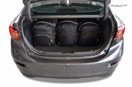 MAZDA 3 LIMOUSINE 2013-2018 TORBY DO BAGAŻNIKA 5 SZT