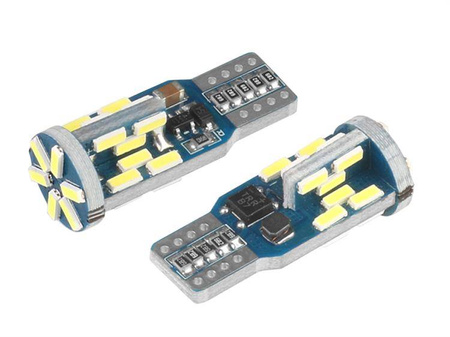 Żarówka VISION W5W (T10) 12/24V 30x 4014 SMD LED, CANBUS, biała, 2 szt.