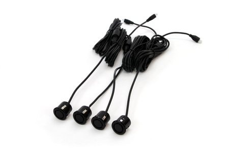 Zestaw czujników parkowania TFT02 4,3" z kamerą HD-315-LED 4 sensory czarne "GOLD"