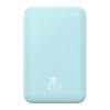 Magnetyczny mini powerbank Baseus 5000mAh, USB-C 20W (niebieski)