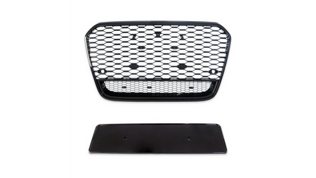 Grill sportowy Gloss Black AUDI A6 C7 Facelift 2015-2018