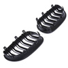 GRILL ( NERKI) BMW E60 E61 03-10 LOOK M5 BLACK MAT