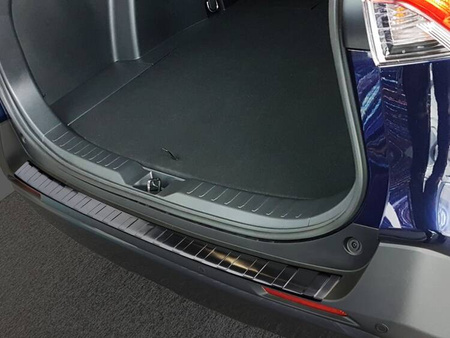 Nakładka na zderzak tylny do TOYOTA RAV4 5 (Czarna)