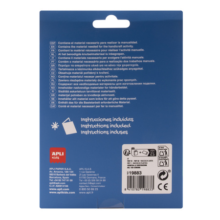 Zestaw kreatywny Craft Kit Apli Kids - Filcowe Ptaki
