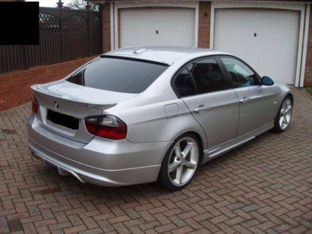SPOILER BMW E90 05-11 ABS MATT BLACK TYPE AC