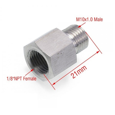 Adapter czujnika temperatury wody / oleju M10x1.0
