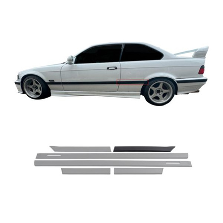 ZESTAW LISTEW BOCZNYCH  BMW E36 COUPE 91-98