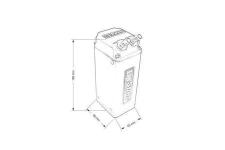 Oil catch tank 0.9L 9mm D1Spec Red Square