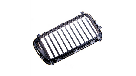 Grill sportowy pojedyncze żeberka Matt Black BMW 7 E38 przed liftem 1994-1999