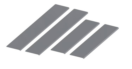 Progi Long Line Renault Captur I SUV 5 2013-2019 - Satin Black